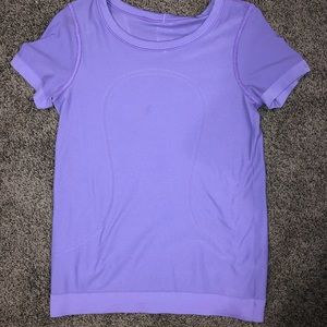 purple lululemon shirt